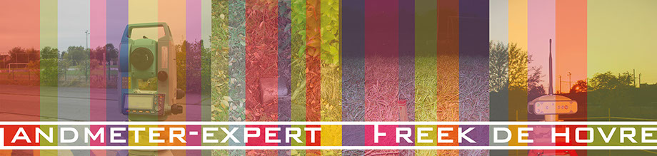 Landmeter-expert Freek De Hovre